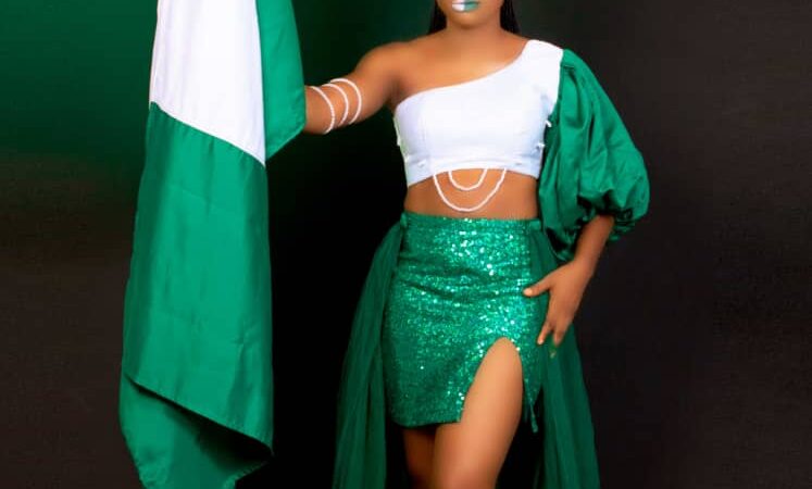 Face of eminent magazine Tourism 2020, Queen Egbo Ifeoma shares stunning independence day shoot