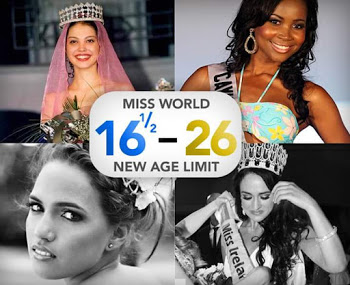 New Age Limit  For Miss World Pageant plus 10 facts about the competition