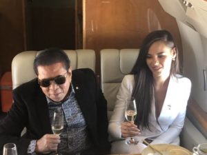 Photo of Catriona gray with Ilocos Sur governor Chavit