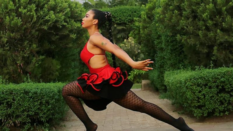 Nollywood actress Angel Samuda Mark birthday with adorable yoga-themed photoshoot