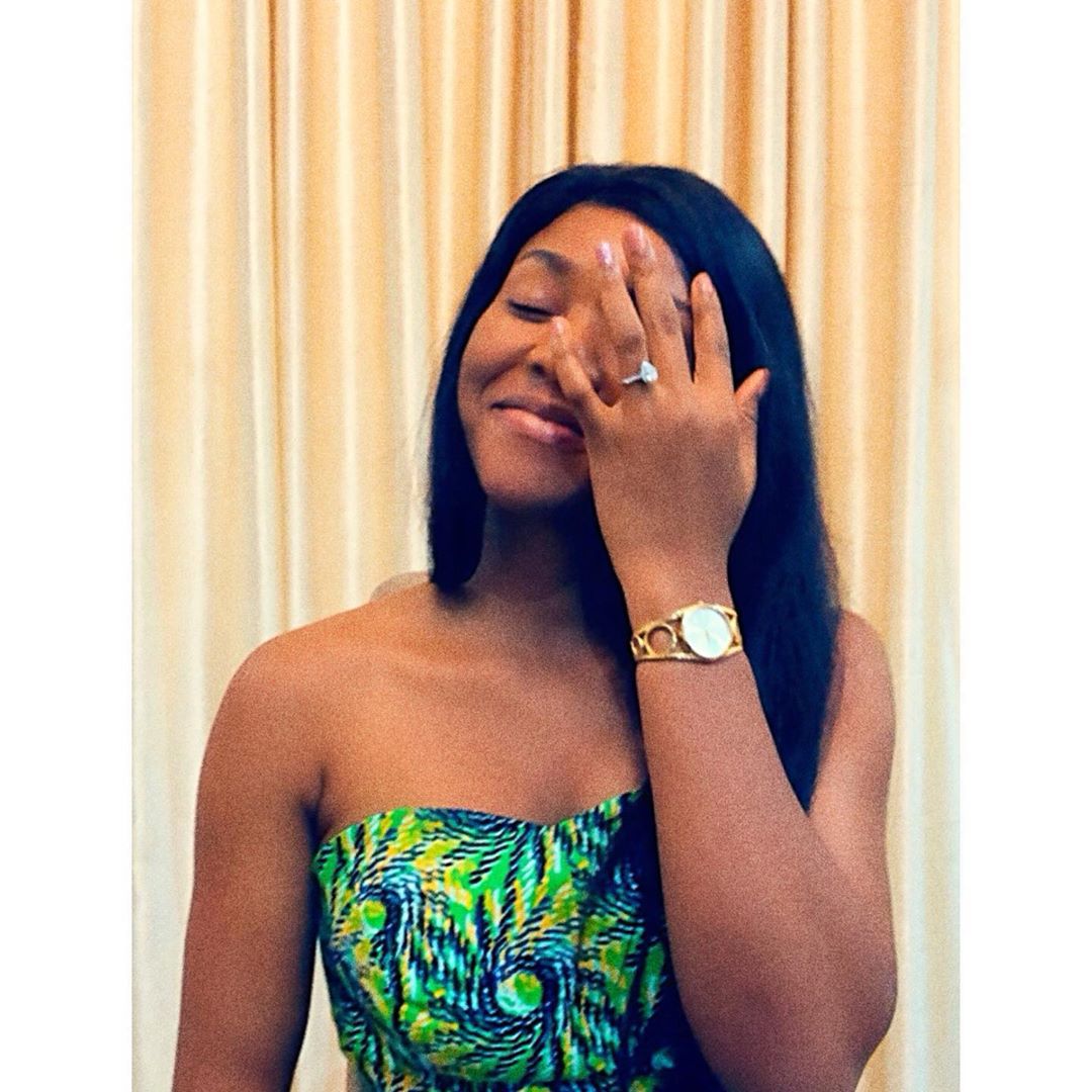 Ex miss Nigeria, Queen Chidinma Leilani Aaron is engaged, shares photos