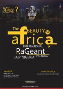 Beauty of Africa International pageant kicks of registration for the 15th edition