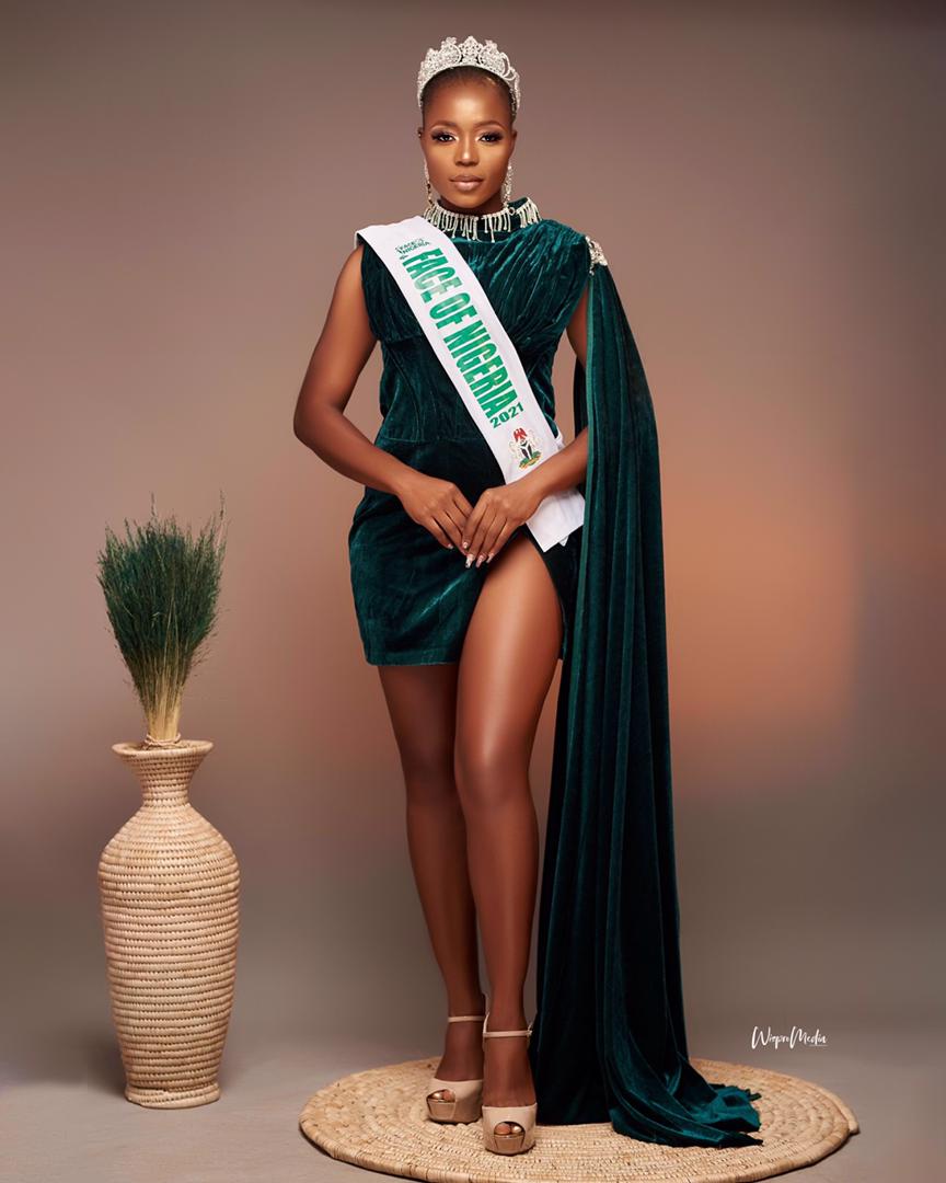 Photos as Miss Oyindoubra Wilson Wins Face of Nigeria 2021