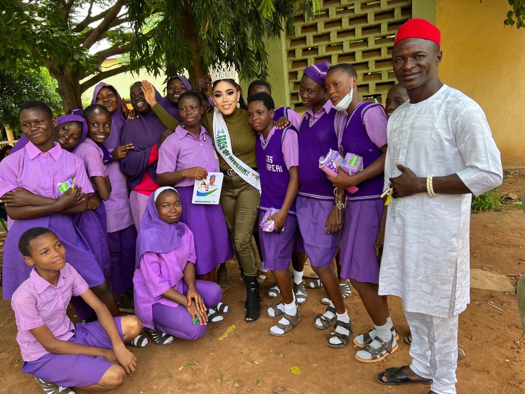 Face of Nigeria, Queen Tracy Solomon Completes Third Pet Project In Abuja (Photos) 