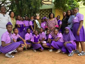 Face of Nigeria, Queen Tracy Solomon Completes Third Pet Project In Abuja  